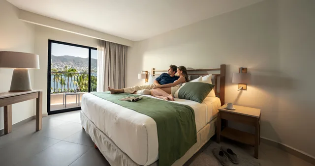 غرفة ديلوكس بسرير كينج، Park Royal Beach Acapulco - All Inclusive 1/8