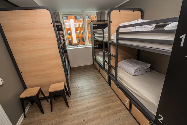 Private, 6 Beds, 3 Bunk Beds، Generator Hostel Copenhagen 8/8