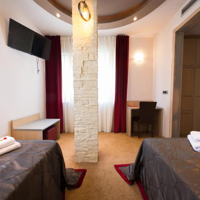 غرفة بسريرين منفصلين، Vigor Hotel 3/10