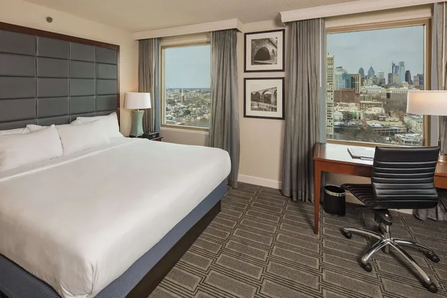 غرفة كلاسيكية بسرير كينج، Hilton Philadelphia At Penn's Landing 2/2