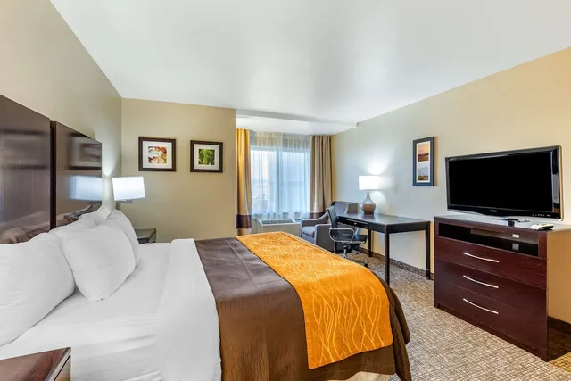غرفة قياسية بسرير كينج، Comfort Inn & Suites San Bernardino 2/10