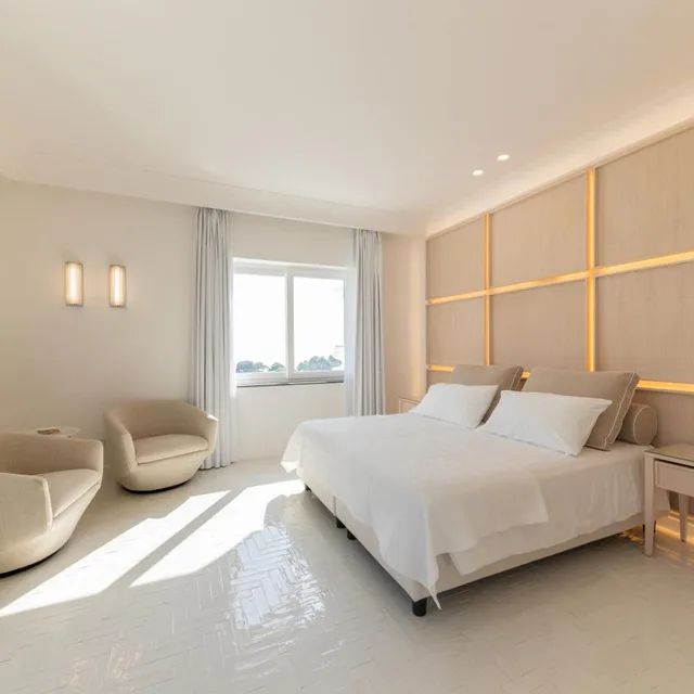 غرفة بسرير مزدوج بإطلالة على البحر، Hotel Mamela 4/10