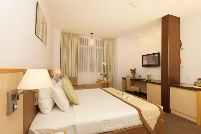 غرفة سيغنتشر ديلوكس بسرير مزدوج، Liberty Saigon Parkview Hotel 1/10