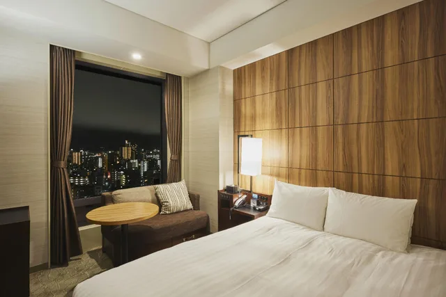 غرفة بسرير مزدوج للمدخنين، Solaria Nishitetsu Hotel Kagoshima 4/4