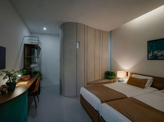 Standard, Twin Beds, La Memoria Hotel - City Centre 2/2