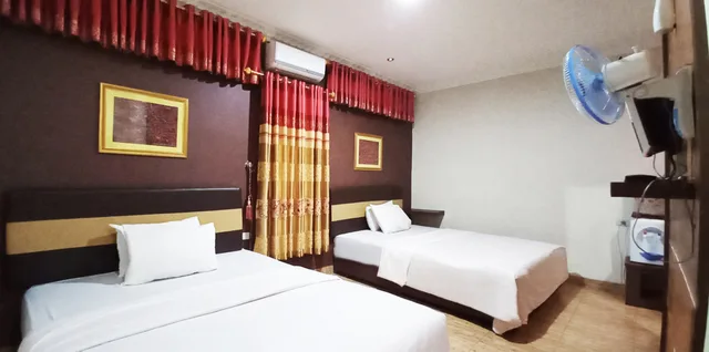 غرفة عائلية بسريرين منفصلين، Hotel Syariah GS HERITAGE Kota Metro 1/4