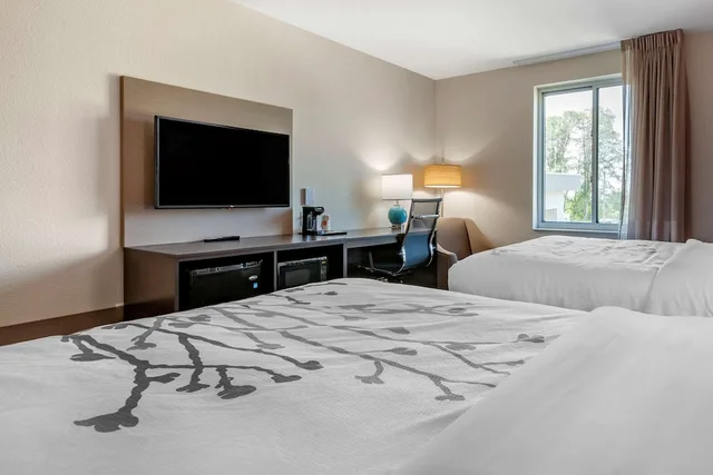 غرفة قياسية بسريرين كوين، Sleep Inn and Suites Lancaster-Platteville 5/6