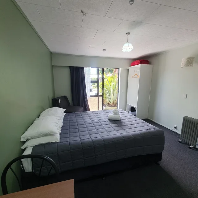 استوديو بسرير كوين، OHAKUNE COURT MOTEL 5/7