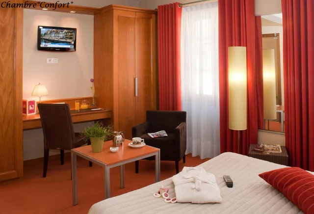 غرفة كومفورت، Logis Hotel Restaurant le Rapp 7/10