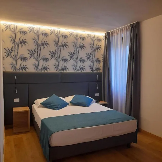 غرفة سوبيريور بسرير مزدوج أو سريرين منفصلين بإطلالة على البحيرة، Bike Hotel Touring Gardone Riviera Wellness 1/1