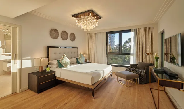 غرفة ديلوكس بسرير كينج بإطلالة على الحديقة، Hyatt Regency Addis Ababa 1/5