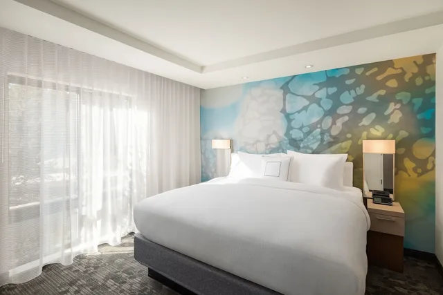 جناح بسرير كينج بغرفة نوم واحدة مع أريكة لذوي الإعاقة، Courtyard by Marriott Seattle Northgate 2/5