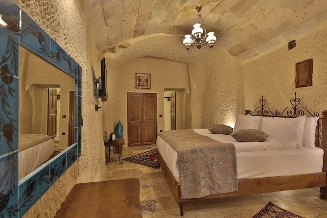 غرفة ديلوكس بسرير مزدوج بجاكوزي، Aren Cave Hotel 4/10