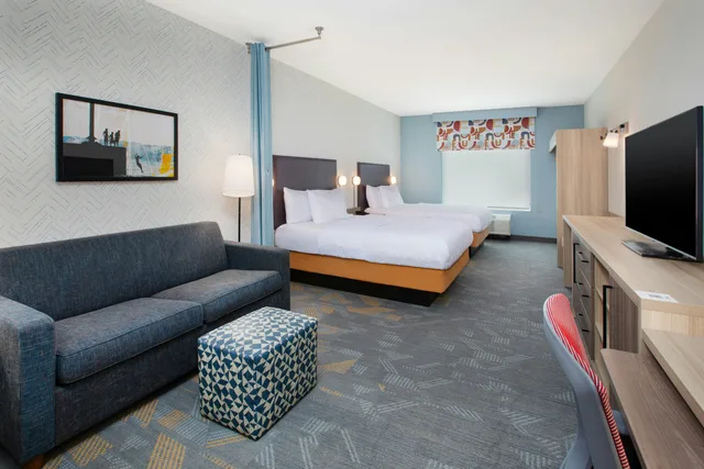 جناح استوديو بسريرين كوين، Home2 Suites by Hilton Traverse City 1/2