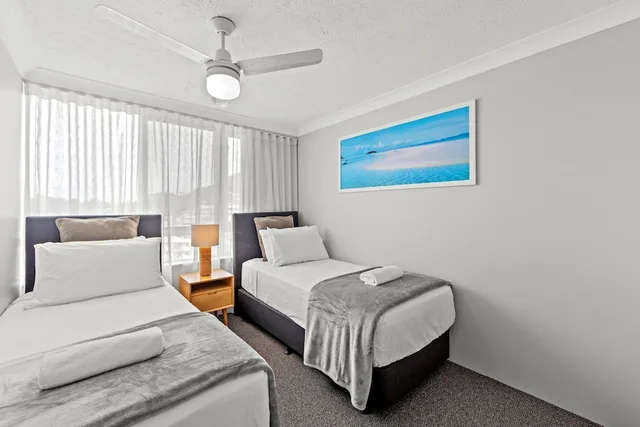 شقة سوبيريور بسرير كوين بإطلالة على البحر بغرفة نوم واحدة، Burleigh Beach Tower 1/10