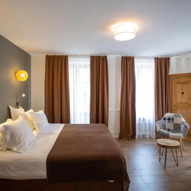 غرفة ديلوكس، Logis Hotel Restaurant le Rapp 2/10