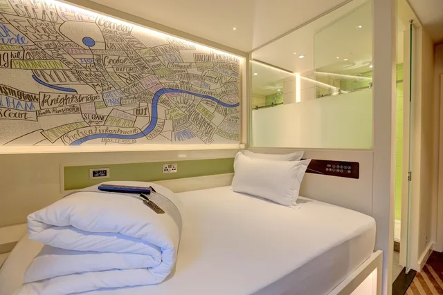 غرفة قياسية بسرير مزدوج، Hub By Premier Inn London Goodge Street Hotel 1/4