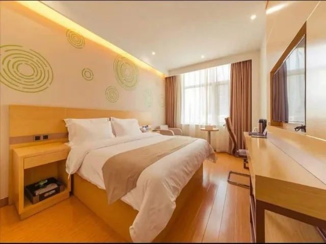 غرفة بزنس بسرير كينج، GreenTree Inn Tangshan Lubei District Aegean Sea 1/1