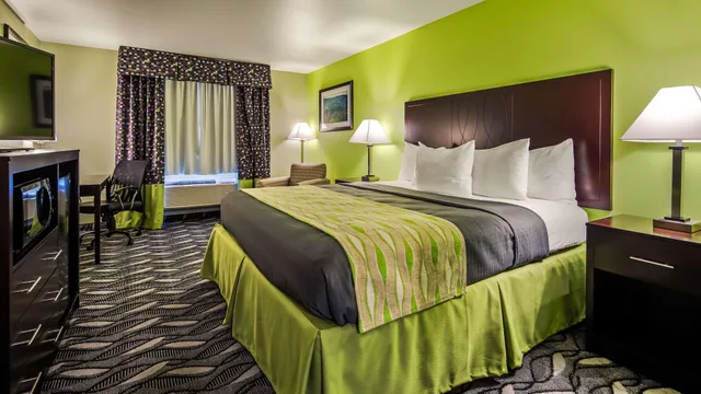 غرفة بسرير كينج لذوي الإعاقة، Best Western Mt. Vernon Inn 2/4