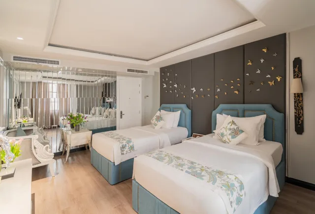 جناح بريميير بمطبخ صغير، A&EM Saigon Hotel 2/10