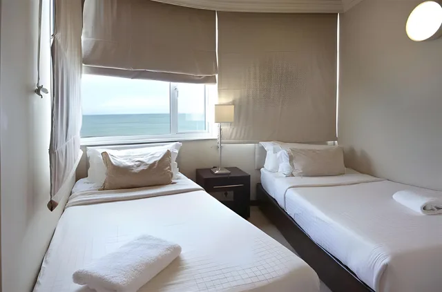 غرفة ديلوكس بسرير كوين، Blue Waters Hotel 1/1