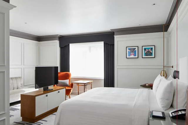 غرفة غراند ديلوكس بسرير مزدوج، London Marriott County Hall 2/4