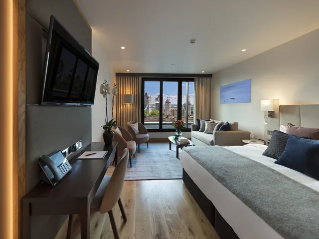 جناح استوديو سوبيريور بسرير كينج، Tower Suites by Blue Orchid 3/10