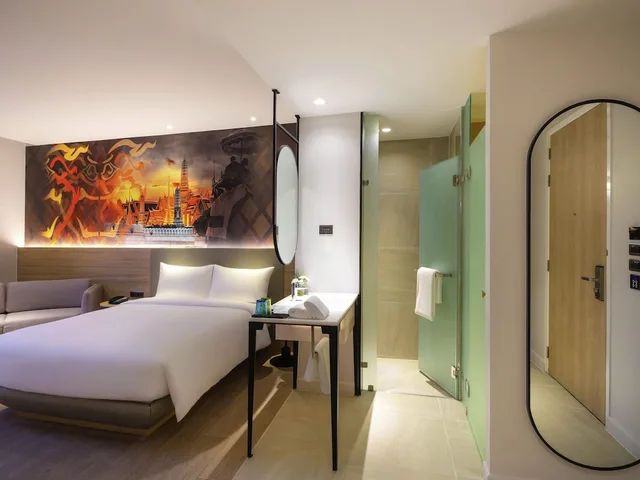 غرفة عائلية بسرير بطابقين وسرير كوين، Ibis Styles Bangkok Ratchada 11/12