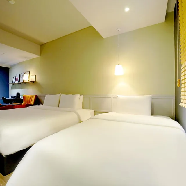 غرفة بسريرين منفصلين، Seomyeon Hound Hotel 1St Street 2/10