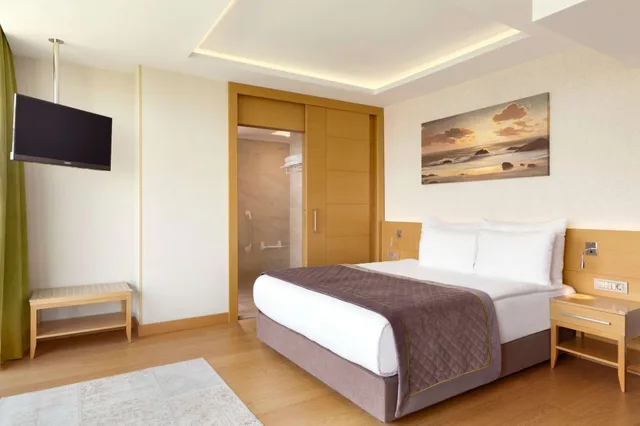 غرفة بسرير مزدوج لذوي الإعاقة، Ramada By Wyndham Bursa Cekirge Thermal And Spa 2/6