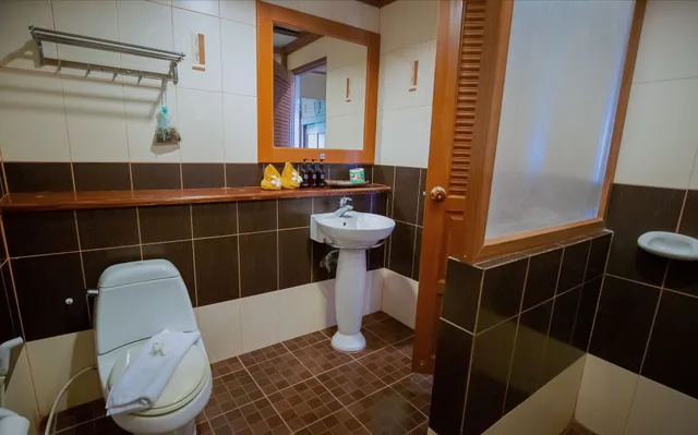 غرفة عائلية بسريرين كوين بإطلالة على البحر بشرفة، Ko Tao Resort - Paradise Zone 6/9
