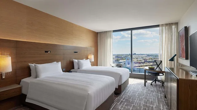 غرفة ديلوكس بسريرين منفصلين، PAN PACIFIC MELBOURNE 1/5