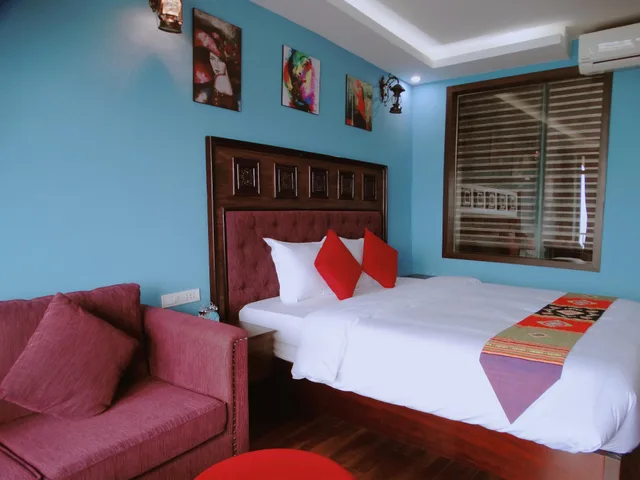 غرفة ديلوكس بسرير كينج، Sapa Hills Hotel 3/4