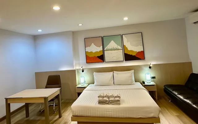 جناح تنفيذي بسرير كينج مع أريكة، SAKURA SKY RESIDENCE 8/10