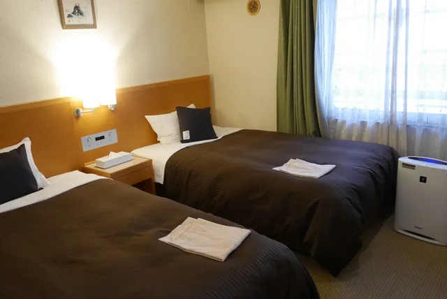 غرفة بسريرين منفصلين، Hotel Livemax BUDGET Yokohama Kannai 2/4