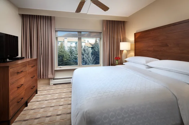 فيلا بسريرين مزدوجين بشرفة بغرفتي نوم، Sheraton Lakeside Terrace Villas at Mountain Vista Avon Vail Valley 4/10