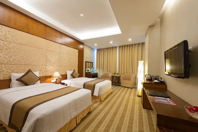 غرفة ديلوكس بسريرين منفصلين، Muong Thanh Xa La Hotel 1/2