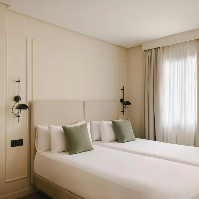 غرفة بسريرين منفصلين، Sercotel Toledo Imperial 1/10