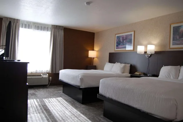 غرفة بزنس بسريرين كوين، Quality Inn Homestead Park 3/9
