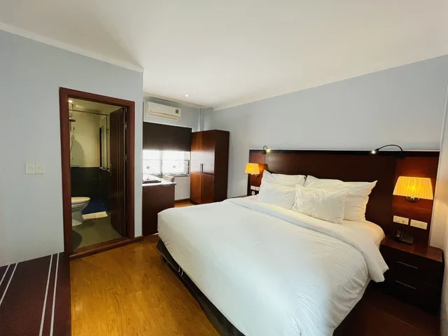 غرفة سوبيريور بسرير مزدوج، The Vancouver Hotel Ninh Binh 2/4