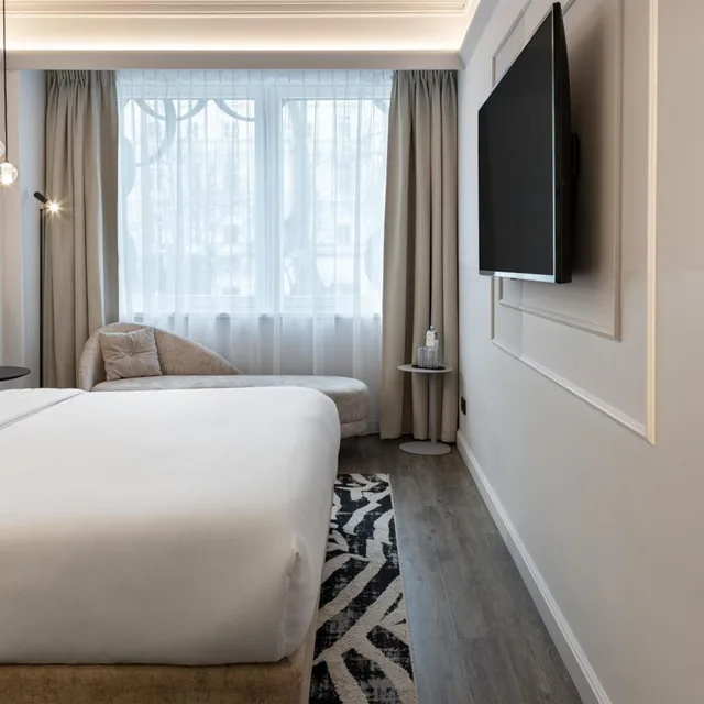 غرفة بسرير مزدوج، O11 Boutique Hotel Vienna 6/10