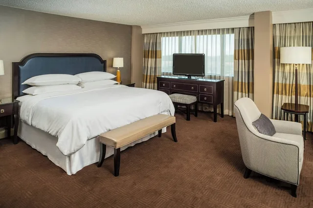 جناح جونيور بسرير كينج مع أريكة، Sheraton North Houston At George Bush Intercontinental 5/5
