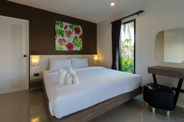 غرفة قياسية بسرير مزدوج، Bua Tara Resort 1/2