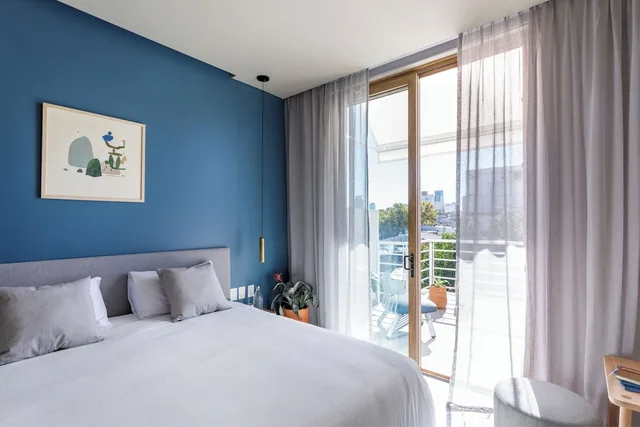 جناح استوديو بسرير كوين بإطلالة على المدينة بشرفة، Bromelia Hotel Boutique 1/9