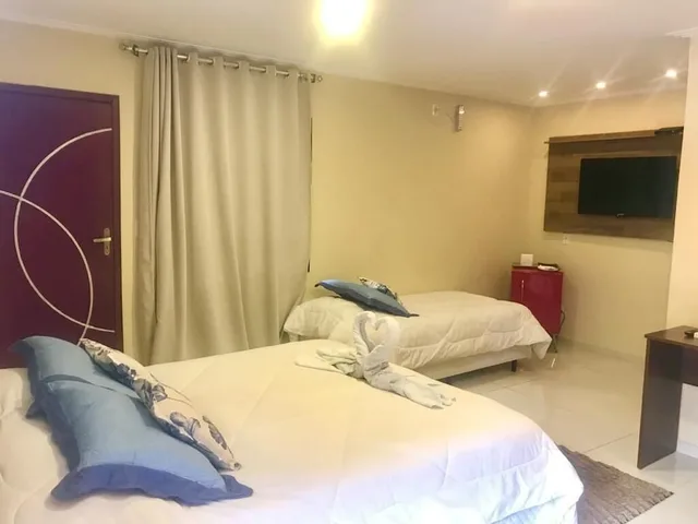 غرفة كلاسيكية ثلاثية بسرير كوين، Pousada Recanto De Moria 10/10