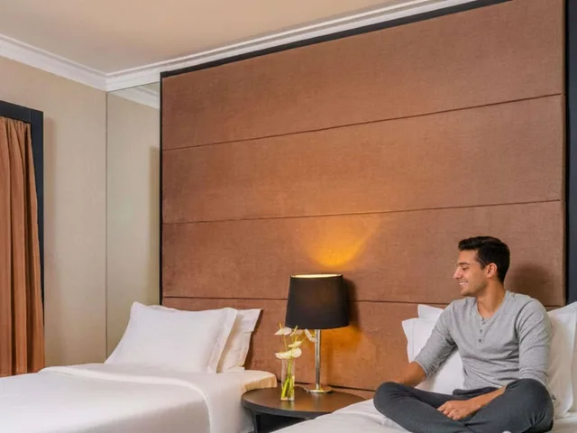 غرفة قياسية بسريرين منفصلين، Novotel SP Jardins (ex Slaviero Essential Sao Paulo Jardins) 2/4