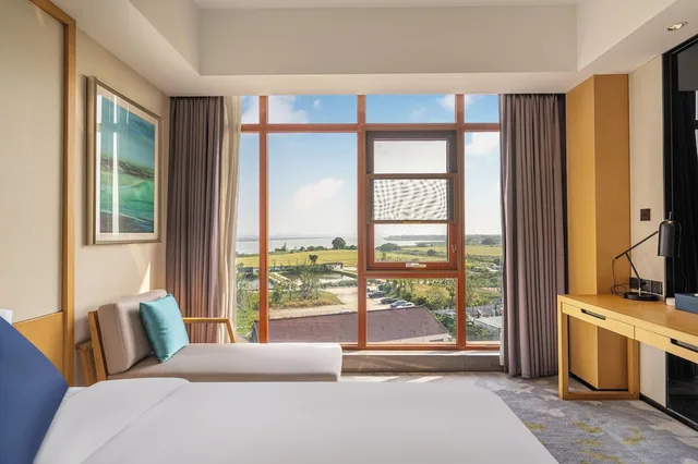 غرفة بسريرين منفصلين وسرير كينج، Siko Grand Hotel Suzhou Yangcheng 3/4