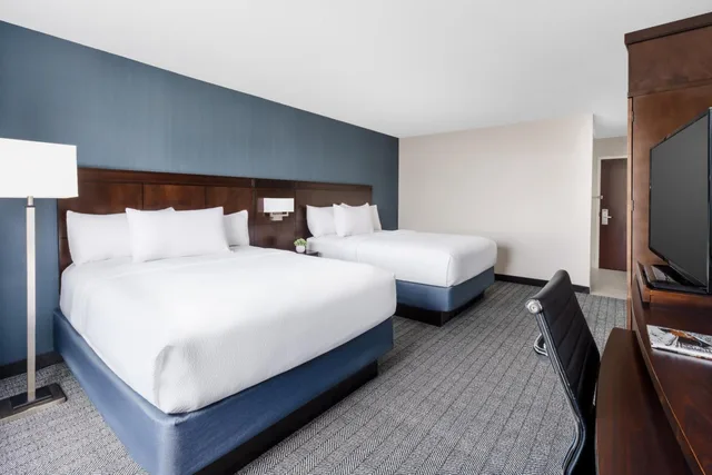 غرفة بسريرين كوين، Courtyard Manchester Boston Regional Airport 7/11