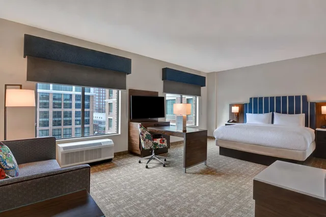جناح استوديو بسرير كينج، Hampton Inn & Suites Nashville Downtown Capitol View, Tn 1/2