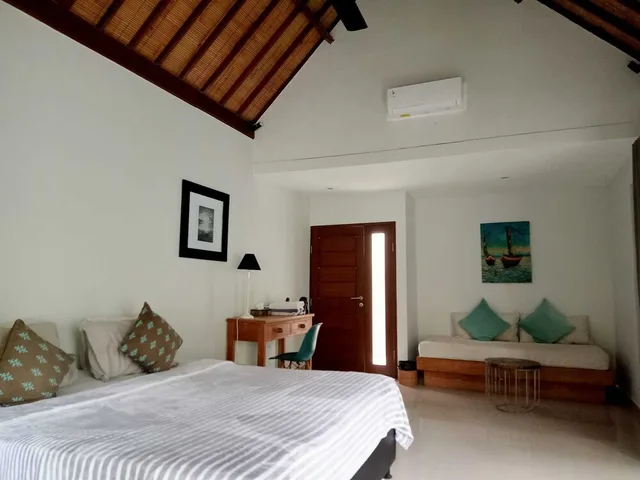 غرفة ديلوكس بسرير كينج بإطلالة على الحديقة، Balisanti Bungalows 1/3